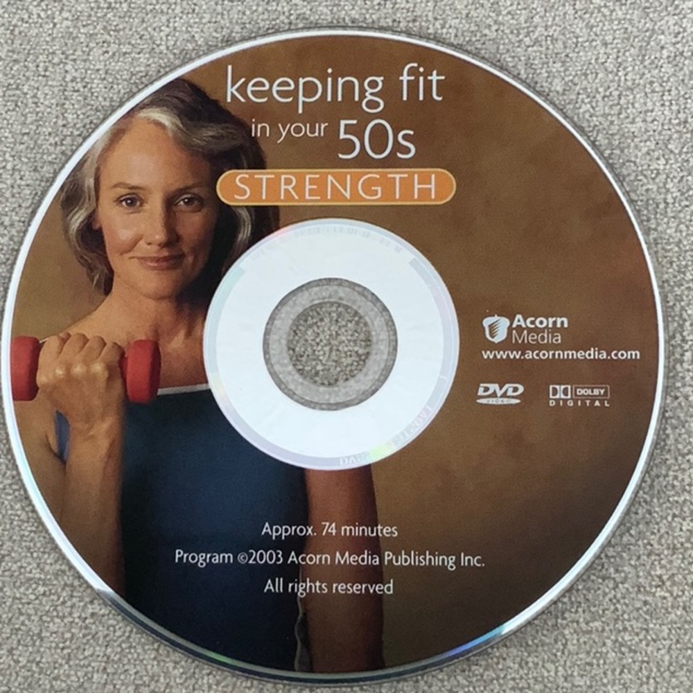 Keeping Fit in Your 50s Strength DVD